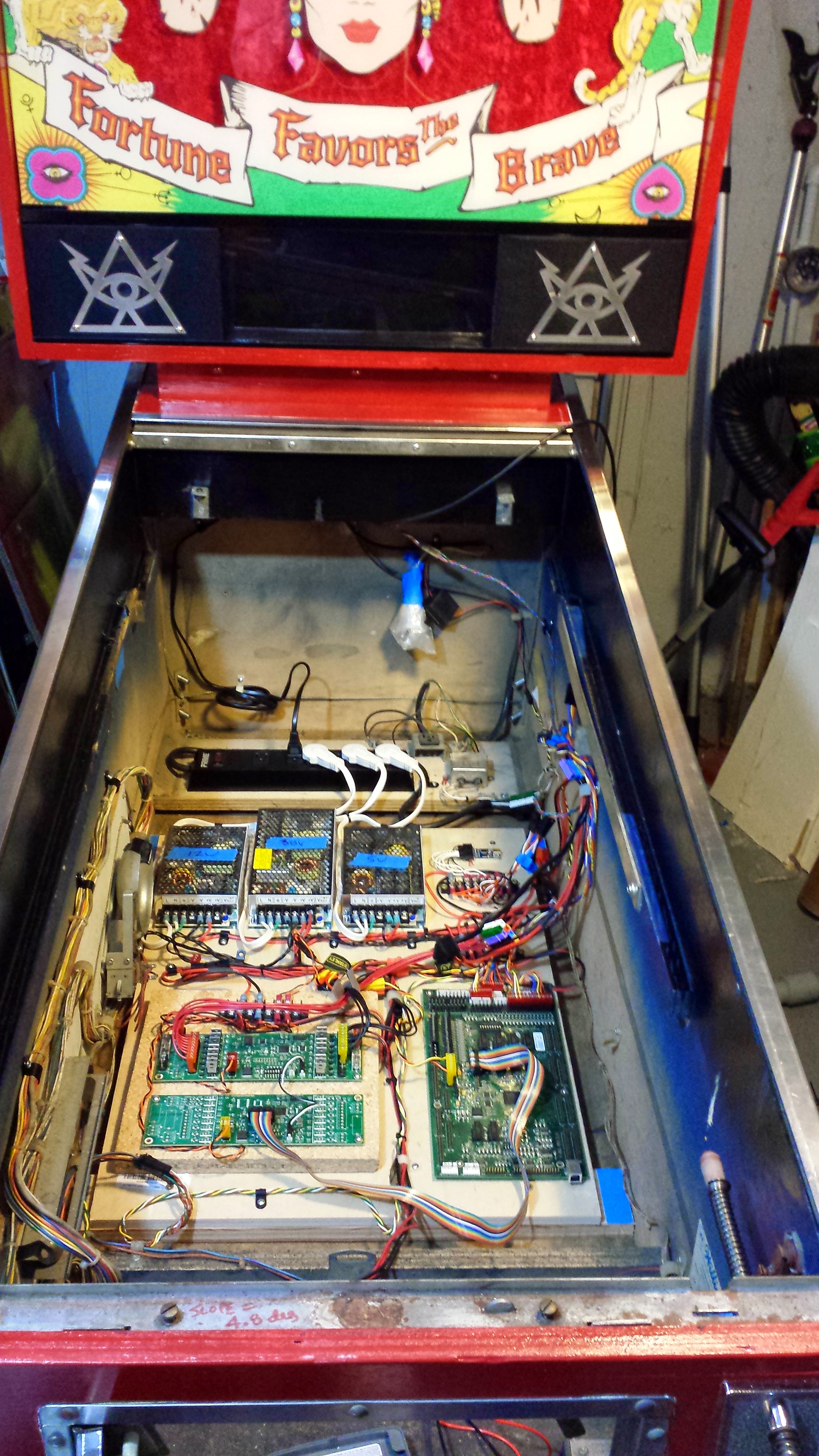 Pinball with Backglass